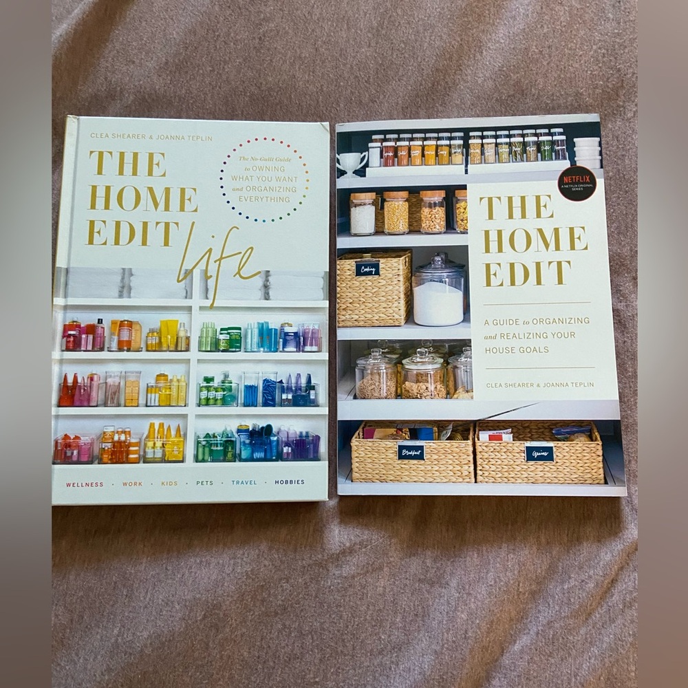 The Home Edit and The Home Edit Life books